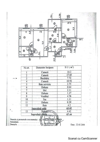 Iancului Apartament 3 camere zona Iancului - Metrou Iancului